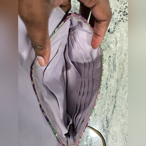 Coach Floral Print Wristlet - Picture 6 of 7